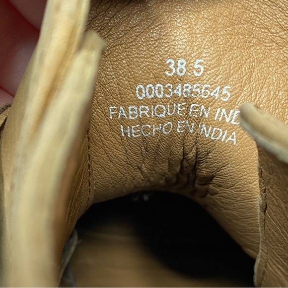 Free People Back Loop Tan Ankle Bootie 8.5 - Picture 13 of 16